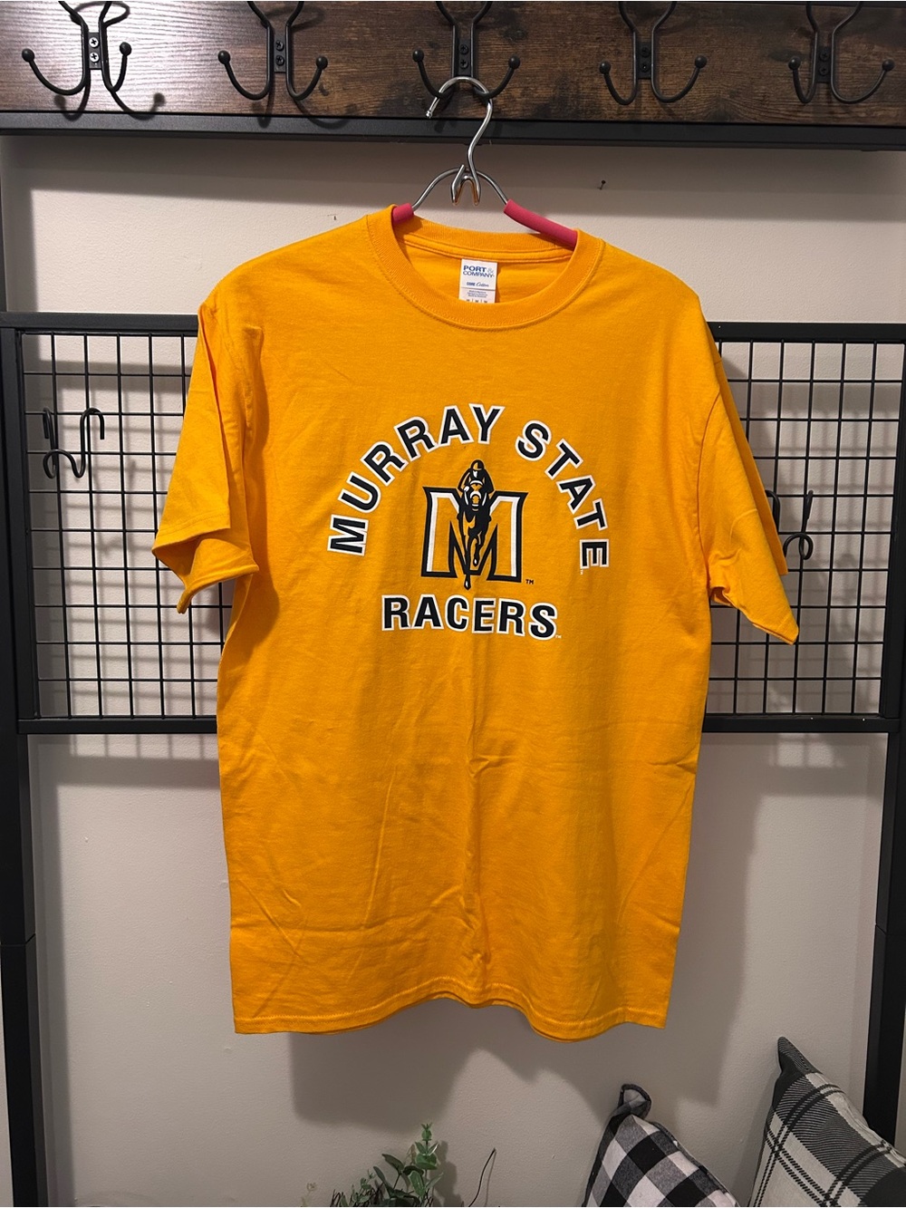NEW! Port and Company Murray State Racers Gold Short Sleeve Tee